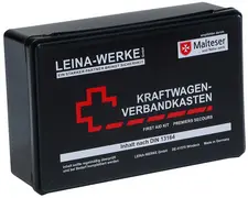 LEINA KFZ-Verbandkasten Standard, Inhalt DIN 13164, schwarz
