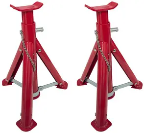 IWH Ensemble de chandelles 3 tonnes, rouge