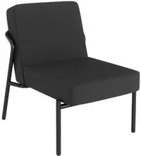PAPERFLOW Fauteuil visiteur d'extérieur MEDSO KLASSIK S