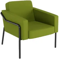 PAPERFLOW Fauteuil visiteur d'extérieur MEDSO KLASSIK L vert