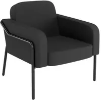 PAPERFLOW Fauteuil visiteur d'extérieur MEDSO RUND L