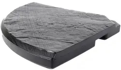 EDA Lest en béton pour parasol, 18 kg, gris foncé