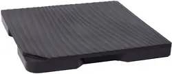 EDA Lest en béton pour parasol, 22 kg, gris foncé