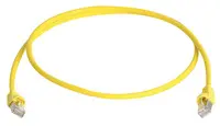 Telegärtner Câble patch, Cat.6A (profond), S/FTP,7,5 m,jaune