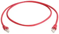 Telegärtner Câble patch, Cat.6A, S/FTP (profond), 2 m, rouge