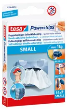 tesa Powerstrips SMALL, fixe des objets jusqu'à 1,0 kg