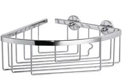 tesa Corbeille de rangement ALUXX S, modèle d'angle, alu