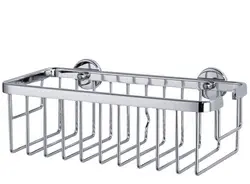 tesa Corbeille de rangement ALUXX S, carré, alu