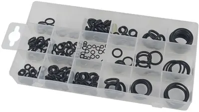 BRÜDER MANNESMANN Assortiment de joints toriques, 225 pièces