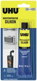 UHU Silicone haute température, tube de 80 ml, noir