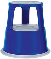 WEDO Tabouret marchepied en métal, RAL 5002, bleu