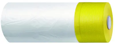 WESTEX Kombi Mask Ruban toile 2en1, 1.400 mm x 20 m, jaune