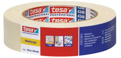 tesa Adhésif masquage papier pour peinture 4348,30 mm x 50 m