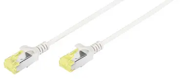 DIGITUS Câble de brassage Slim, Cat.6A, U/UTP, 1,0 m