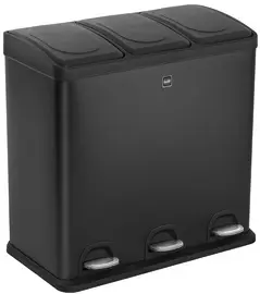 helit Poubelle de tri sélectif "the separator", 3 x 20 l