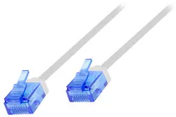 LogiLink Câble patch Slim Ultra-Flex, cat. 6A, U/UTP, 0,30 m