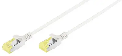 DIGITUS Câble de brassage Slim, Cat. 6A, U/FTP, 1,0 m