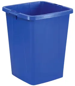 DURABLE couvercle DURABIN LID 90, carré, bleu