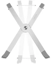 LogiLink Support pour tablette/ordinateur portable, argent