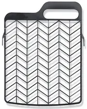 WESTEX Grille d'essorage, plastique, 180 x 220 mm, noir