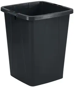 DURABLE Poubelle DURABIN ECO 90, carré, noir