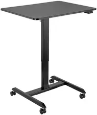 LogiLink Bureau d'ordinateur réglable, électrique, noir