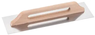 WESTEX Truelle de lissage, acier inxydable, 480 x 130 mm
