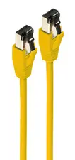 shiverpeaks Câble patch, cat. 8.1, F/FTP, 10,0 m, jaune