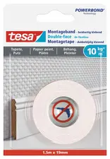 tesa Adhésif double face de montage Powerbond, papier peint