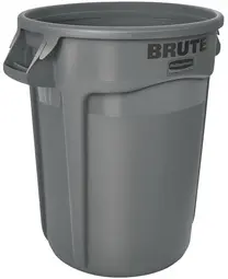 Rubbermaid Collecteur BRUTE 121,1 litres, en PP, gris