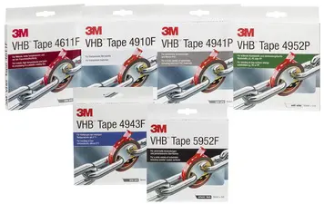 3M VHB Ruban adhésif de haute performance 5952F, 19 mm x 3 m