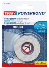tesa Adhésif double face de montage Powerbond pour miroir