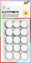 folia Pastilles auto-agripantes, rondes, 20 mm, noir / blanc