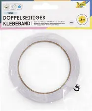 folia Ruban adhésif double face, 5 mm x 18 m, transparent
