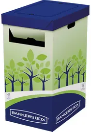 Fellowes BANKERS BOX Collecteur de recyclage, vert/bleu