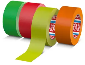 tesa Ruban adhésif 4671 Fluo, 25 mm x 25 m, vert fluo