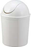 past team Poubelle à couvercle basculant, 5 litres, blanc