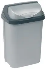 keeeper Poubelle "rasmus", 10 litres, argent