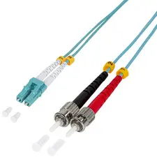 LogiLink Câble Patch à fibre optique, LC Duplex - 2 x ST