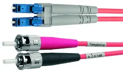 Telegärtner Câble à fibre optique, LC-Duplex, OM3 - 10 m