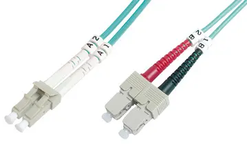 DIGITUS Câble Patch à fibres optiques, 2x LC - SC-Duplex