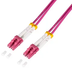 LogiLink Câble patch fibre optique armé, 2x LC-Duplex, 10 m