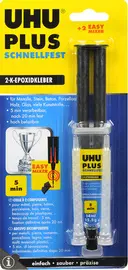 UHU colle à deux composants plus adhérence rapide, 15 g