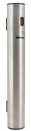 Securit Cendrier extérieur mural, acier inoxydable, argent