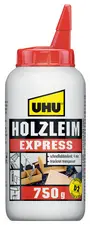 UHU Colle à bois Express D2, sans solvant, 750 g en flacon
