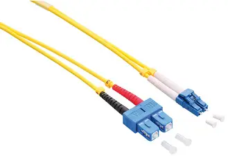 LogiLink Câble patch fibre optique, LC-Duplex-SC-Duplex, 5 m