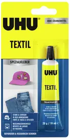 UHU Colle spéciale pour textiles, sans solvant, tube de 20 g