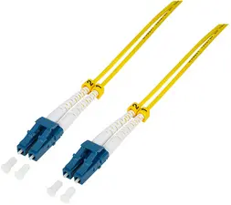LogiLink Câble patch fibre optique, 2x Duplex LC, OS2, 7,5 m