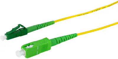 LogiLink Câble patch fibre optique, OS2, 25 m, jaune
