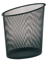 ALBA Corbeille à papier "MESHCORB", fil d'acier, 18 L, noir